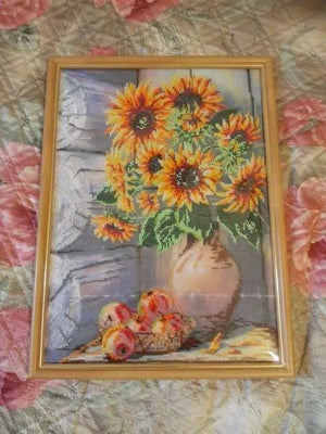 Bead Embroidery Kit Main Bead Embroidery Kit Summer bouquet