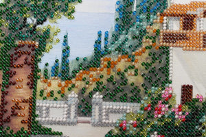 Bead Embroidery Kit Main Bead Embroidery Kit Seaside street