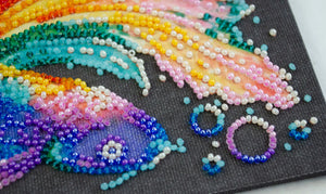 Bead Embroidery Kit Mini Bead embroidery kit Variegated
