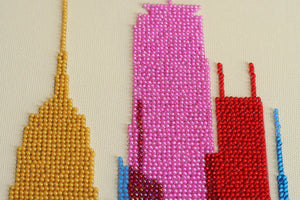 Bead Embroidery Kit Main Bead Embroidery Kit New York City