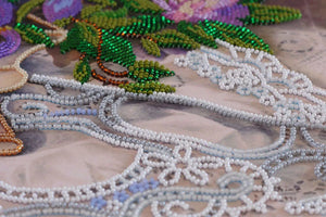 Bead Embroidery Kit Main Bead Embroidery Kit Flower lace