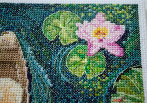 Cross Stitch Kit Cross-stitch kits One in a canoe