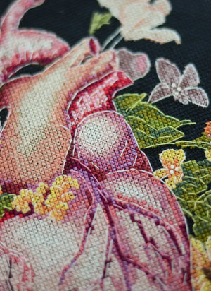 Cross Stitch Kit Cross-stitch kits Anatomy of feelings