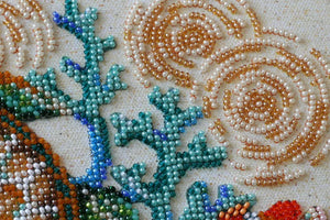 Bead Embroidery Kit Mid-sized bead embroidery kit Merpeople