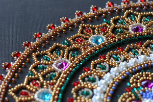 Bead Embroidery Kit Main Bead Embroidery Kit Mandala