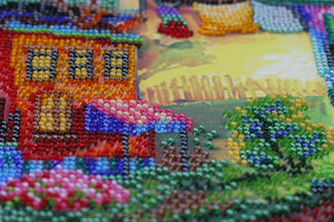 Bead Embroidery Kit Main Bead Embroidery Kit Under the colored skies