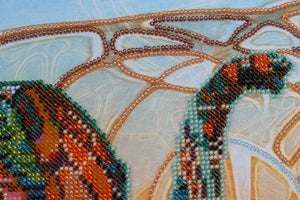 Bead Embroidery Kit Main Bead Embroidery Kit Mosaic elephant