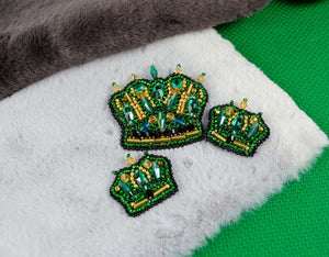 Brooch Embroidery Kit Decoration Symbol of the monarch (Decoration)