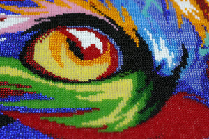 Bead Embroidery Kit Main Bead Embroidery Kit Neon look