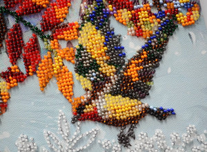 Bead Embroidery Kit Main Bead Embroidery Kit Under the viburnum