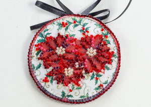 Christmas and New Year Decor Kit Decoration Red cardinal