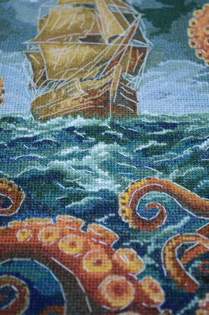 Cross Stitch Kit Cross-stitch kits The abyss (Adventure stories)