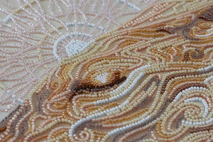 Bead Embroidery Kit Main Bead Embroidery Kit Mother`s tenderness