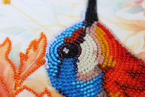 Bead Embroidery Kit Main Bead Embroidery Kit A colorful flap of a wing