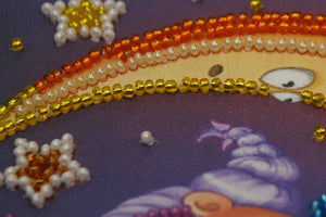 Bead Embroidery Kit Mini Bead embroidery kit Moonlight dreamer
