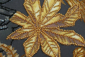 Bead Embroidery Kit Main Bead Embroidery Kit Golden Tropics