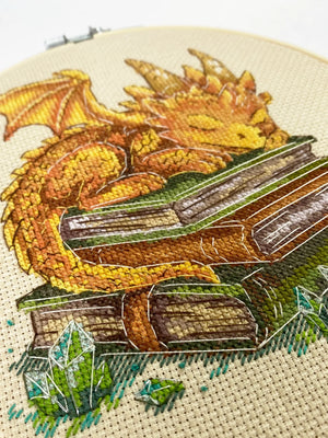 Cross Stitch Kit Cross-stitch kits Keeper of Wisdom