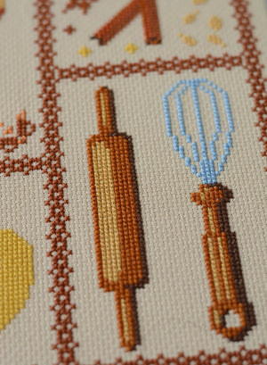 Cross Stitch Kit Cross-stitch kits Apple pie