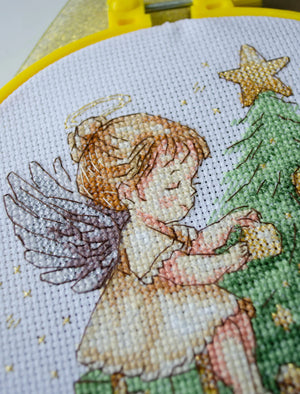 Cross Stitch Kit Cross-stitch kits Little Christmas Angel
