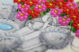 Magnets Bead Embroidery Kit Magnets Bead embroidery kit Congrats