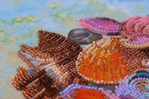 Bead Embroidery Kit Main Bead Embroidery Kit The sea with you