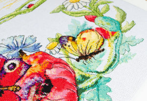 Cross Stitch Kit Cross-stitch kits Summer wreath