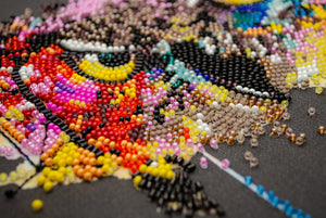 Bead Embroidery Kit Main Bead Embroidery Kit Look of a predator