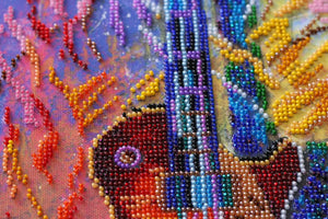 Bead Embroidery Kit Main Bead Embroidery Kit Guitar sounds