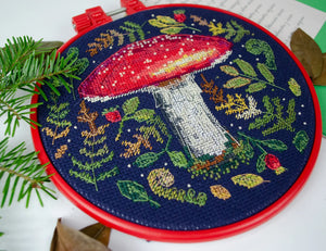 Cross Stitch Kit Cross-stitch kits Forest handsome