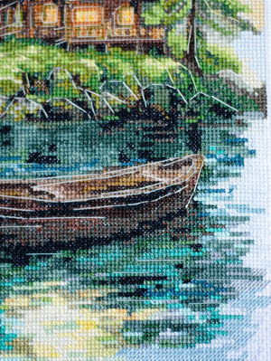 Cross Stitch Kit Cross-stitch kits Silence in tha forest