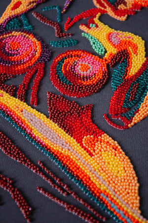 Bead Embroidery Kit Main Bead Embroidery Kit The essence of femininity