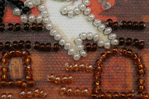 Magnets Bead Embroidery Kit Magnets Bead embroidery kit Fly with cats