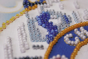 Bead Embroidery Kit Mini Bead embroidery kit FC Chelsea