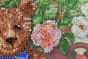 Bead Embroidery Kit Mini Bead embroidery kit Candy bear