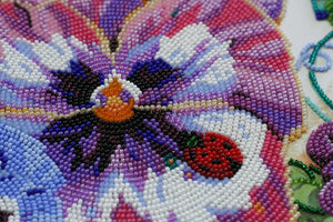 Bead Embroidery Kit Main Bead Embroidery Kit Heart's-ease