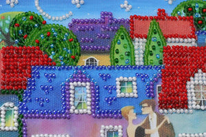 Bead Embroidery Kit Mini Bead embroidery kit Table for two