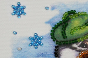 Bead Embroidery Kit Mini Bead embroidery kit Woodpecker
