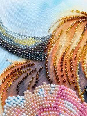 Bead Embroidery Kit Main Bead Embroidery Kit Highland Belle