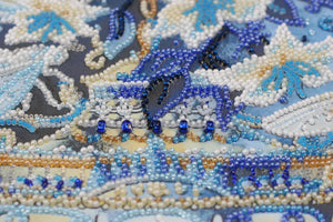 Bead Embroidery Kit Main Bead Embroidery Kit White magic