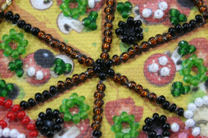 Magnets Bead Embroidery Kit Magnets Bead embroidery kit Pizza
