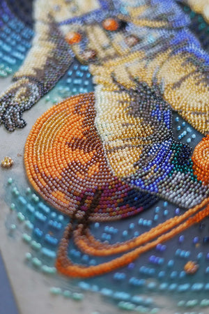 Bead Embroidery Kit Main Bead Embroidery Kit Cosmic Traveler (Adventure stories)