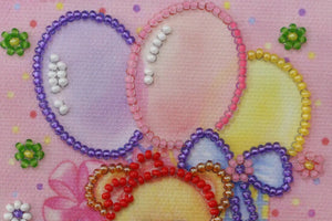 Postcards Bead Embroidery Kit Postcard Bead embroidery kit Playdate