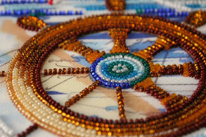 Bead Embroidery Kit Mid-sized bead embroidery kit Attracted distance