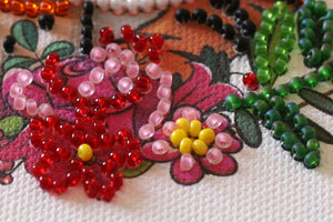 Bead Embroidery Kit Mini Bead embroidery kit Cheerful tiger