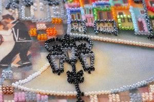 Bead Embroidery Kit Mid-sized bead embroidery kit La Boca