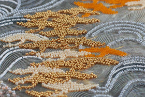 Bead Embroidery Kit Main Bead Embroidery Kit Cranes