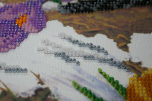 Bead Embroidery Kit Main Bead Embroidery Kit Primrose