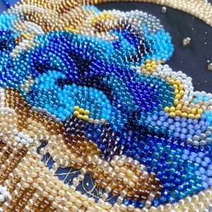 Bead Embroidery Kit Mid-sized bead embroidery kit Cradle of Stellar Dreams