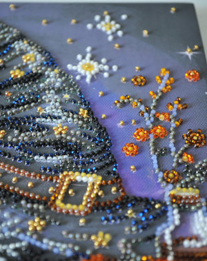 Bead Embroidery Kit Mid-sized bead embroidery kit Dream of the Witch