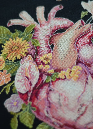 Cross Stitch Kit Cross-stitch kits Anatomy of feelings